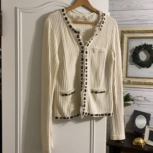 CAbi sweater jacket
